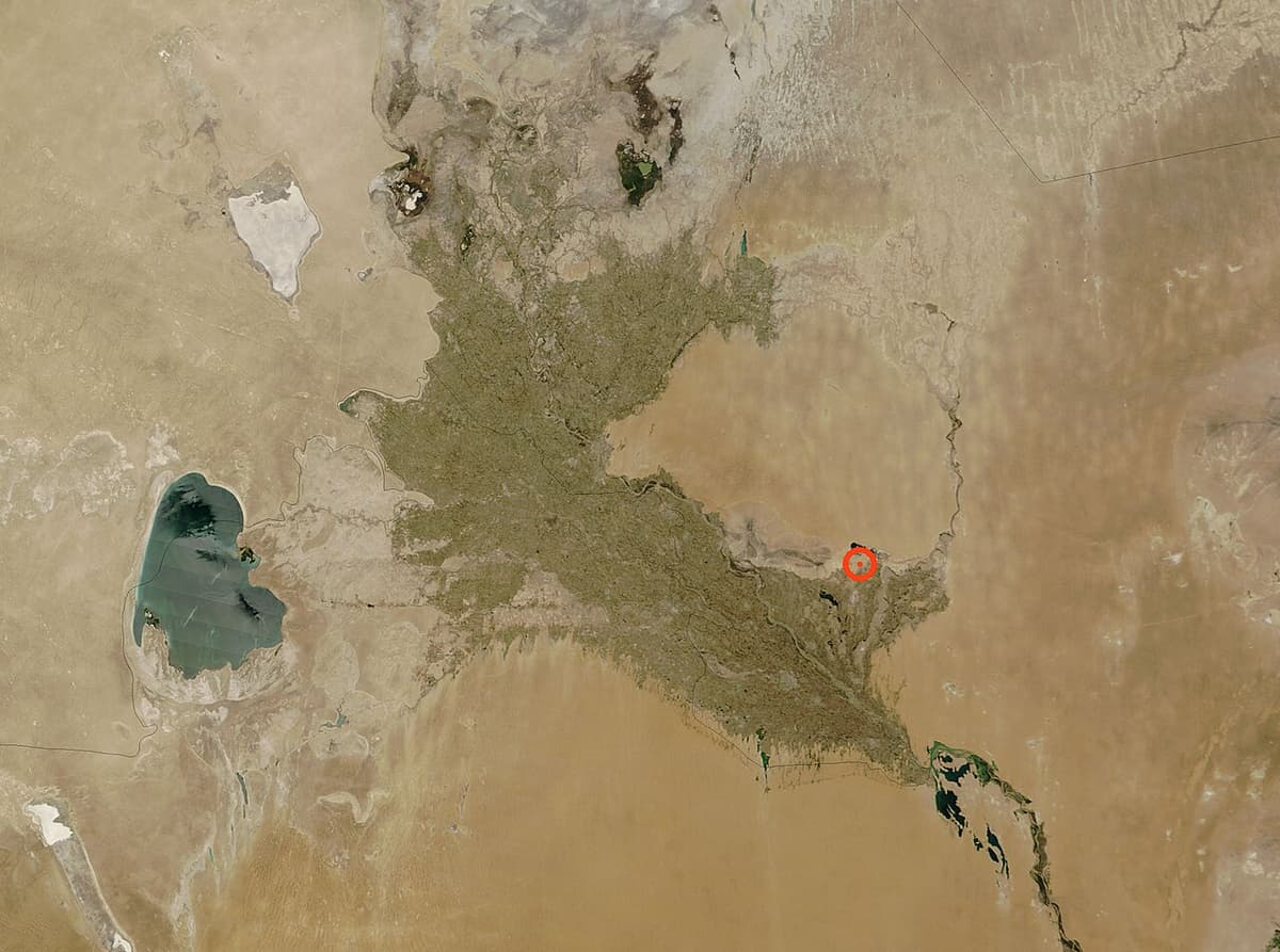 Ayaz Kala in the Kyzylkum desert